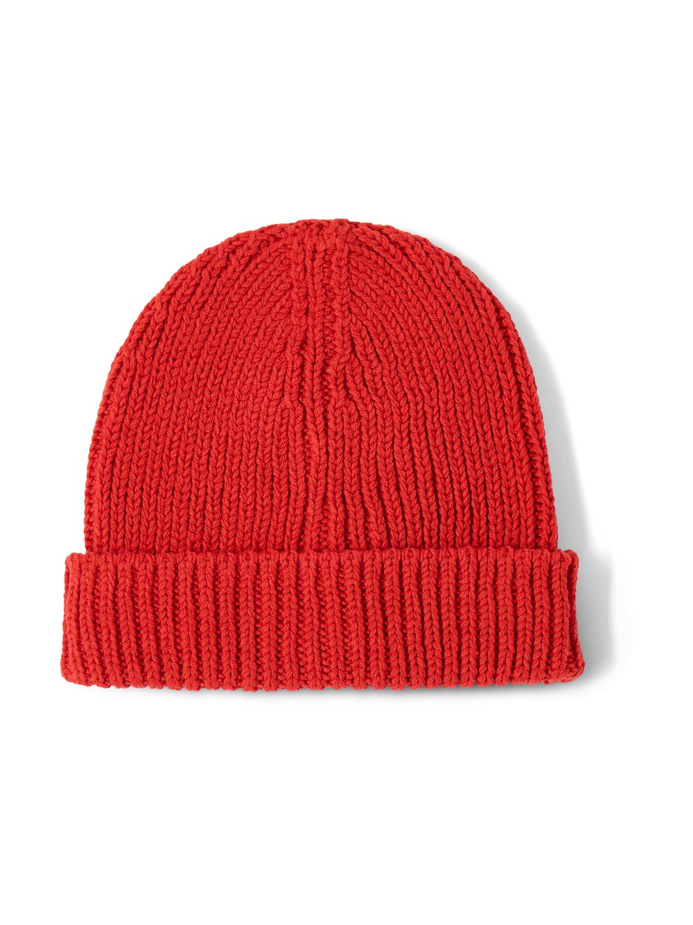 Mustang Beanie Damen Baumwolle rot, ONE SIZE