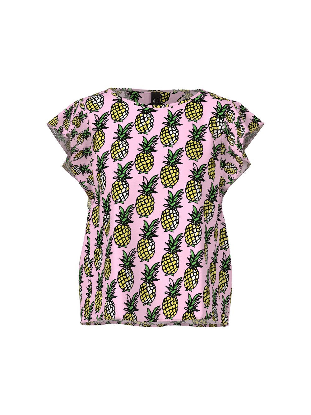 Thumbnail - Marc Cain Bluse Damen Baumwolle pink gemustert, 34