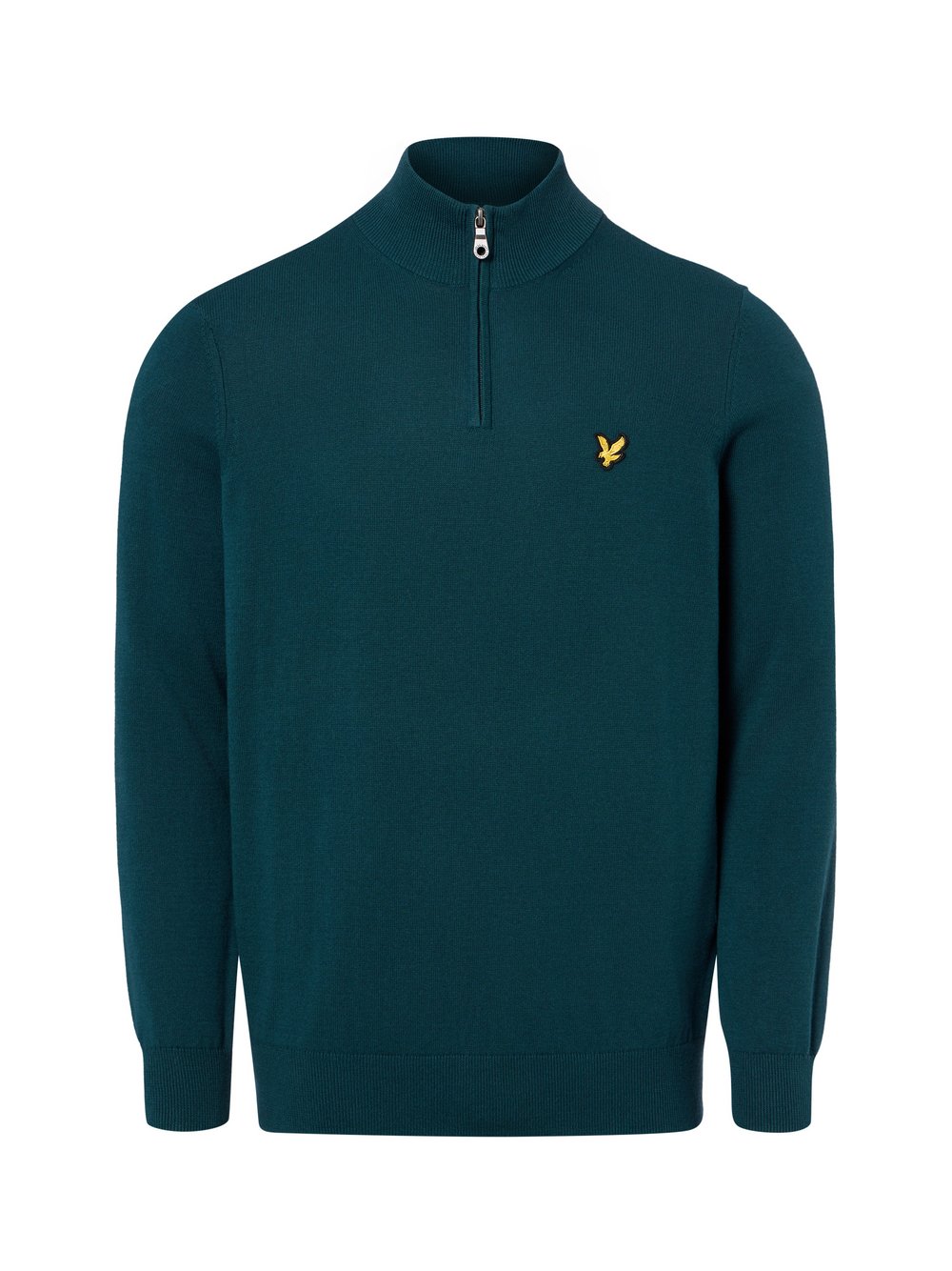 Lyle & Scott sweter z cienkiej dzianiny Mężczyźni Bawełna zielony