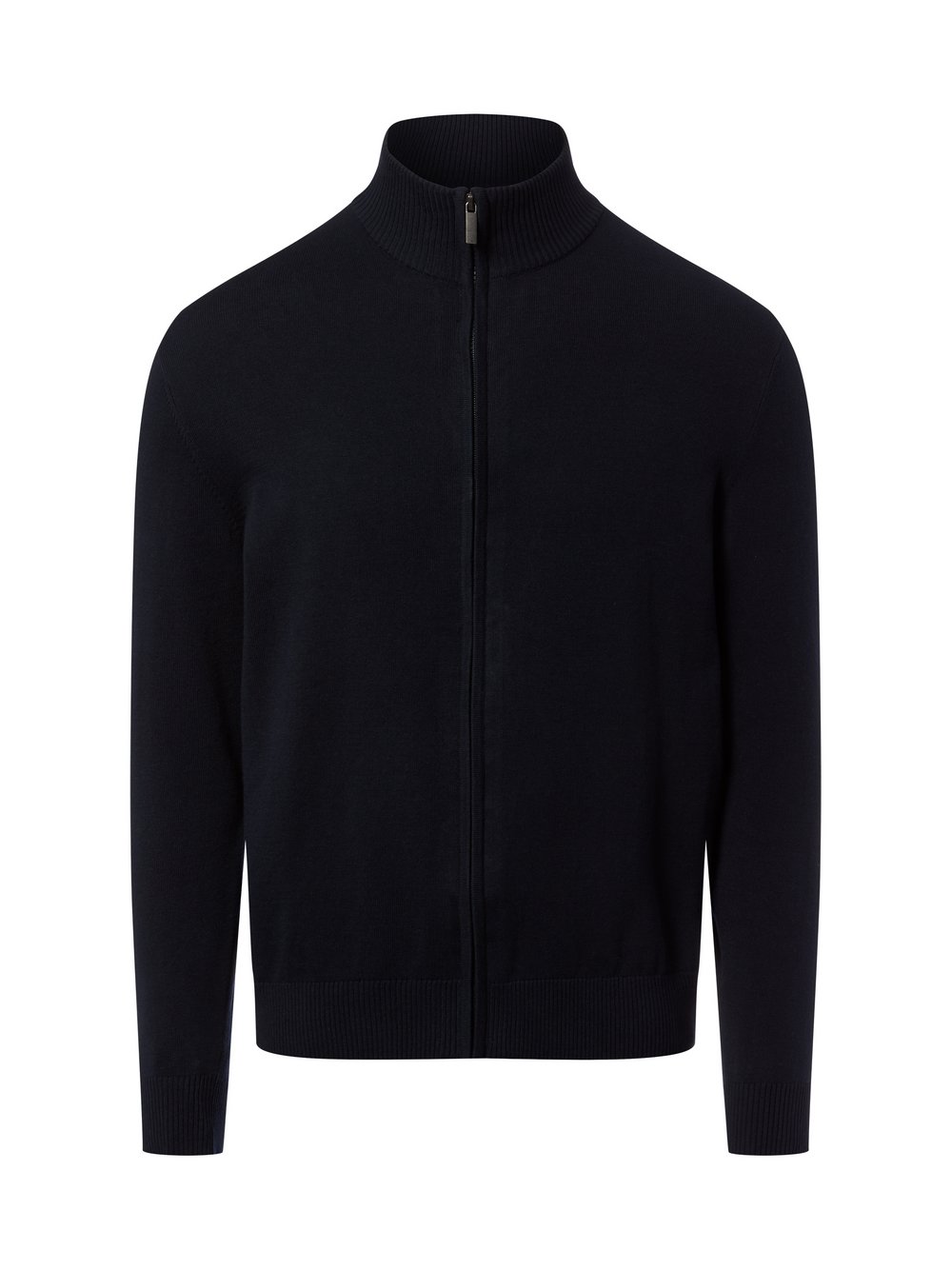 Nils Sundström Strickjacke Herren Baumwolle blau, S