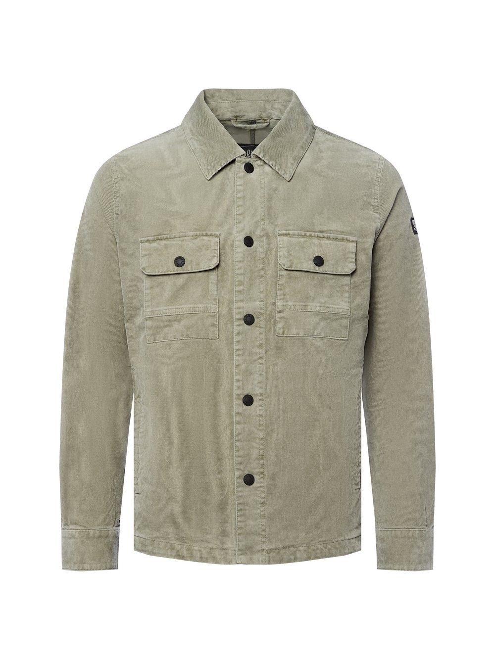 s.Oliver Cordhemd Herren Modern Fit Baumwolle grün, XXL