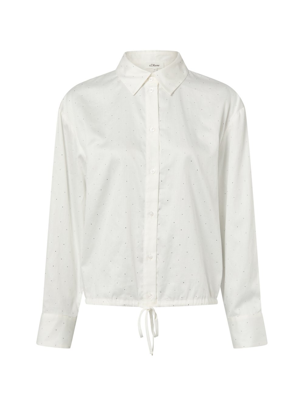 s.Oliver Hemdbluse Damen Baumwolle weiß, 42