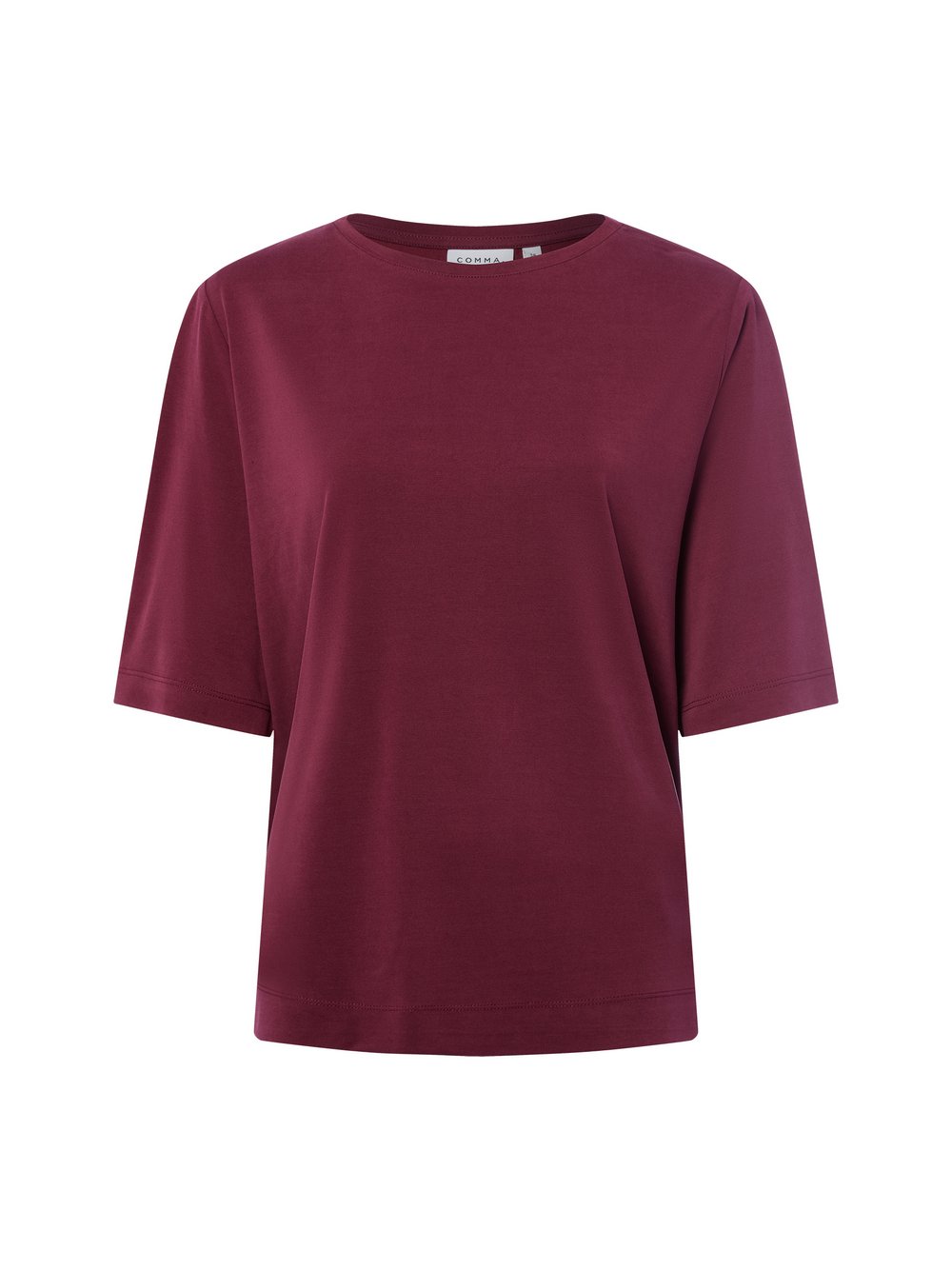 comma casual identity T-Shirt Damen Modal rot, 44