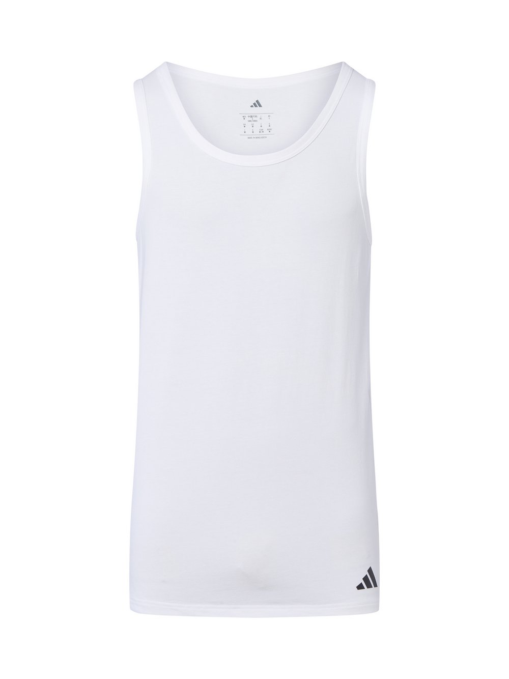 adidas Performance Unterhemden im 2er-Pack Herren Baumwolle weiß, XL
