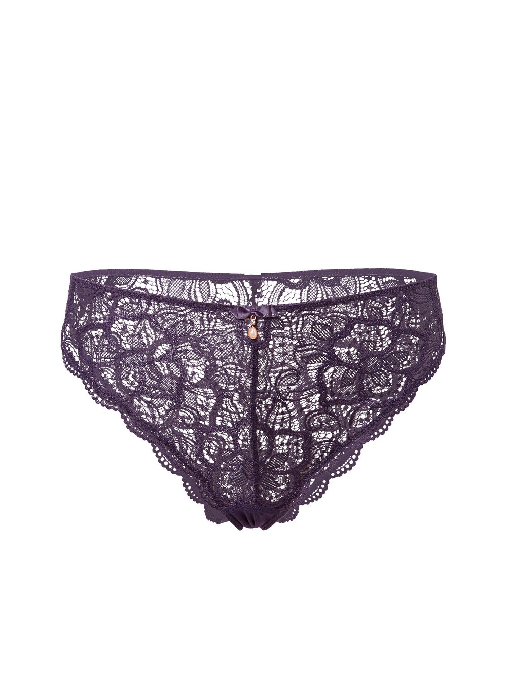 Lascana String Damen Spitze lila, 36/38