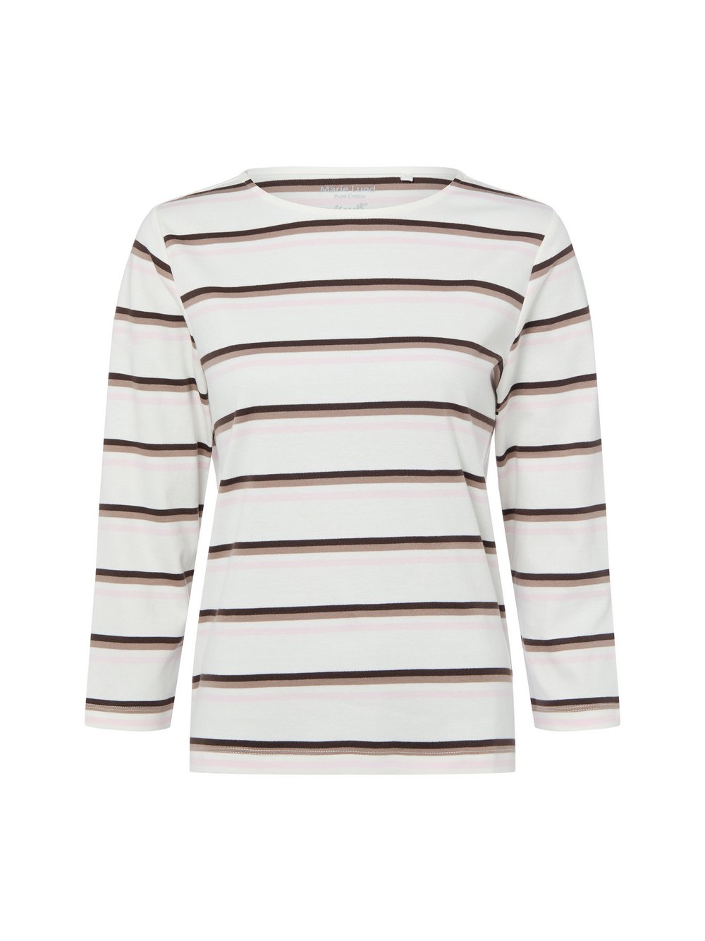 Marie Lund Shirt Damen Baumwolle mehrfarbig gestreift, XL