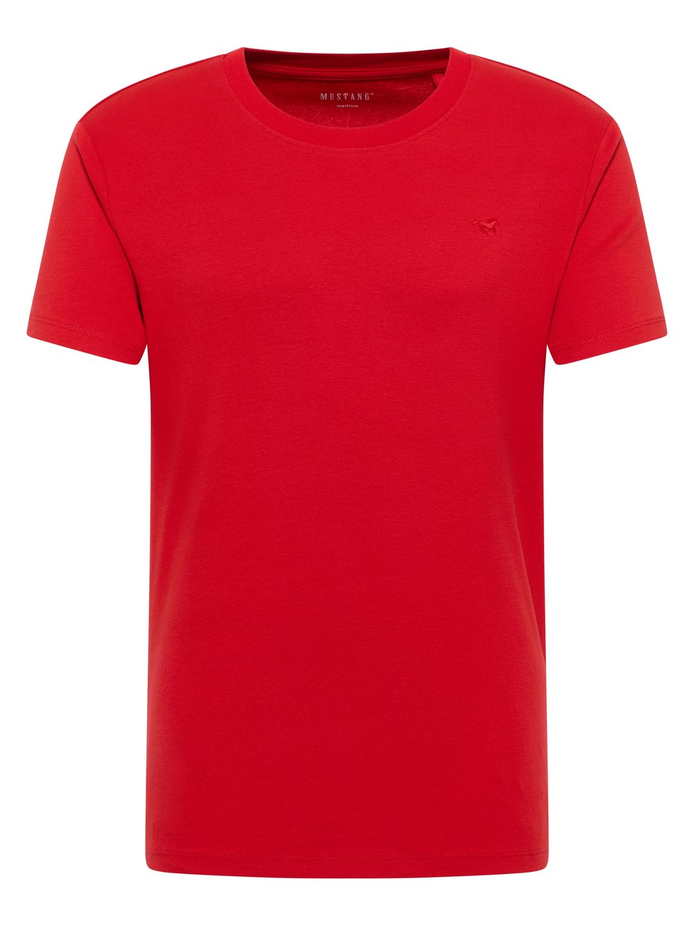 Mustang T-Shirt Herren Baumwolle rot, XXL