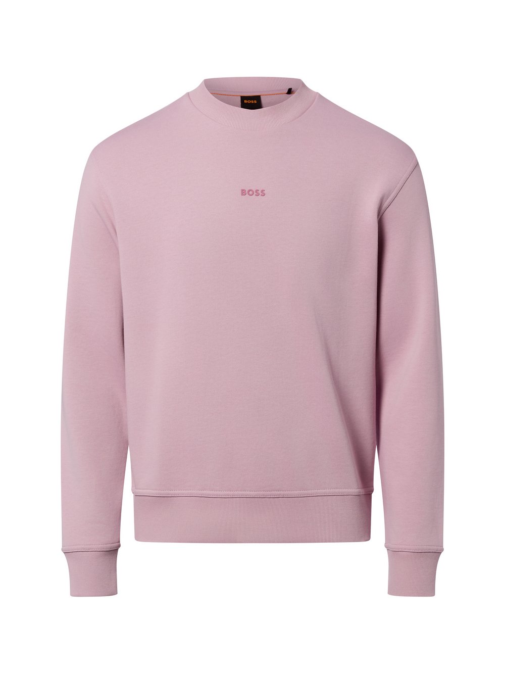 Thumbnail - BOSS Orange Sweatshirt Herren Baumwolle rosa, M