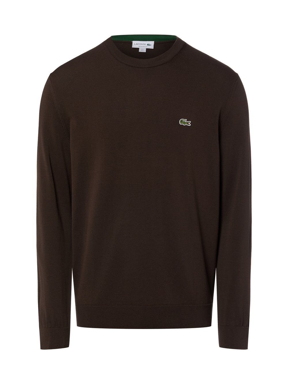 Lacoste Pullover Herren Baumwolle braun, 5