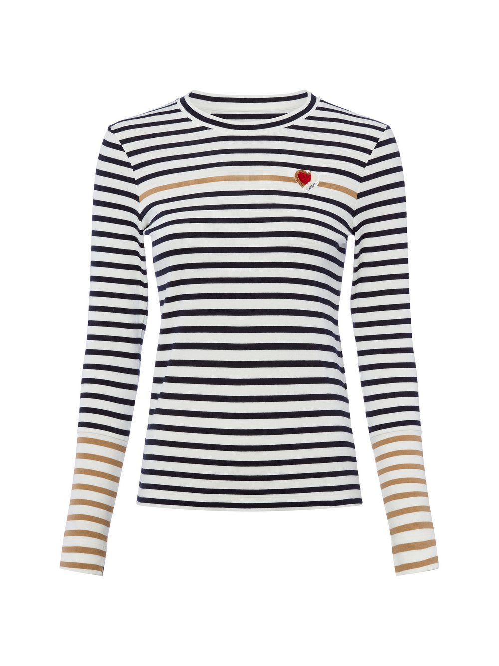 Marc Cain Langarmshirt Damen Jersey mehrfarbig gestreift, 40