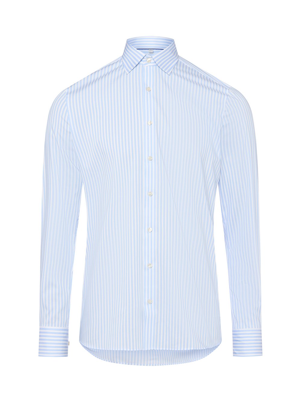 OLYMP Level Five Hemd Herren Slim Fit Baumwolle mehrfarbig gestreift, 40