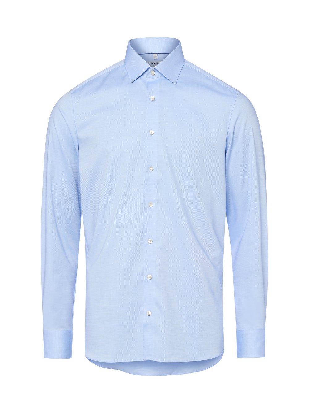 OLYMP Level Five Hemd Herren Slim Fit Baumwolle blau, 45