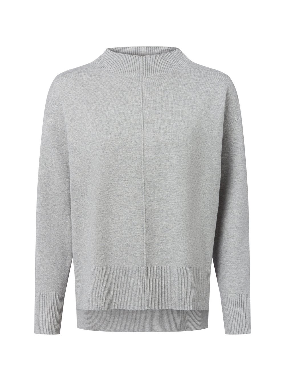comma casual identity Pullover Damen Viskose grau meliert, 36