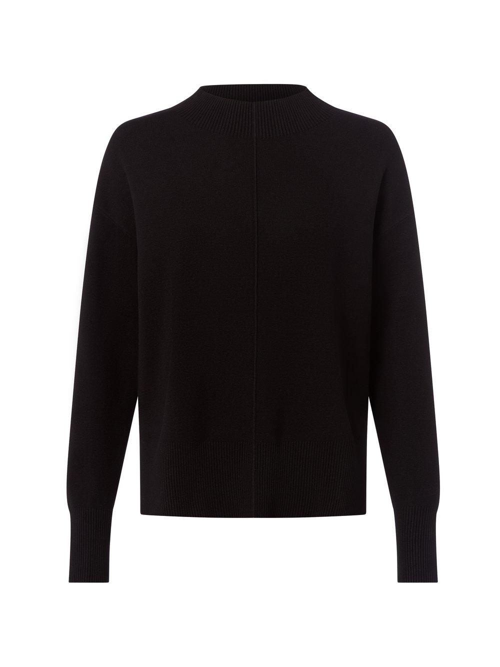 comma casual identity Pullover Damen Viskose schwarz, 36