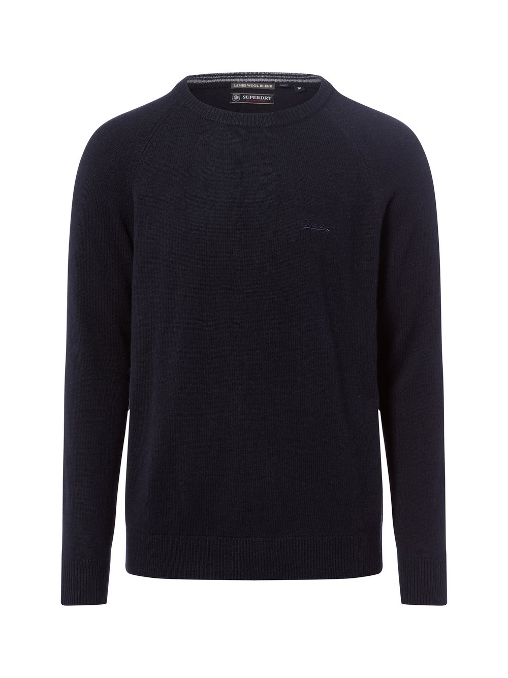 Thumbnail - Superdry Strickpullover mit Woll-Anteil Herren Wolle blau, S