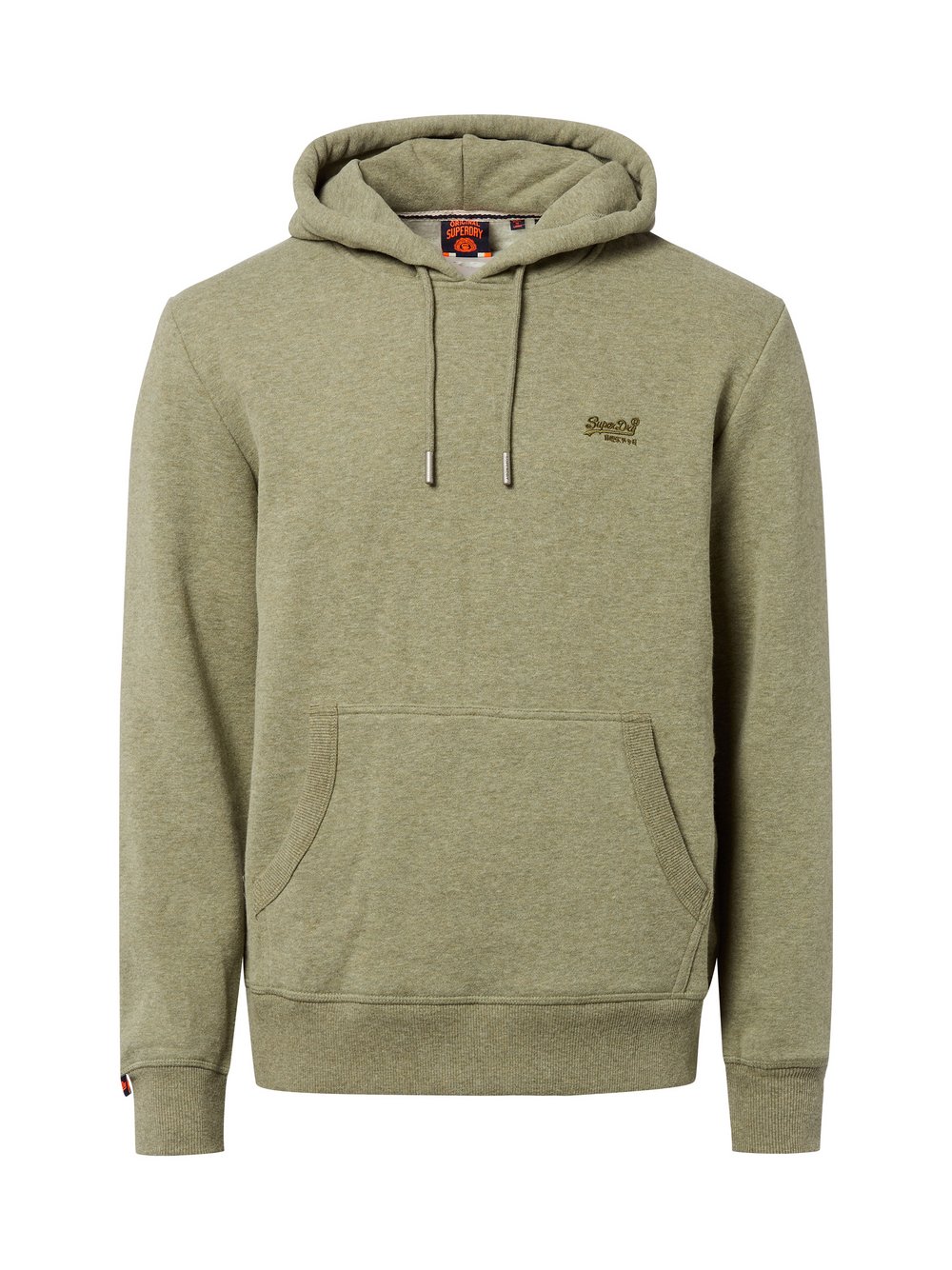 Superdry Hoodie Herren Baumwolle grün meliert, XL
