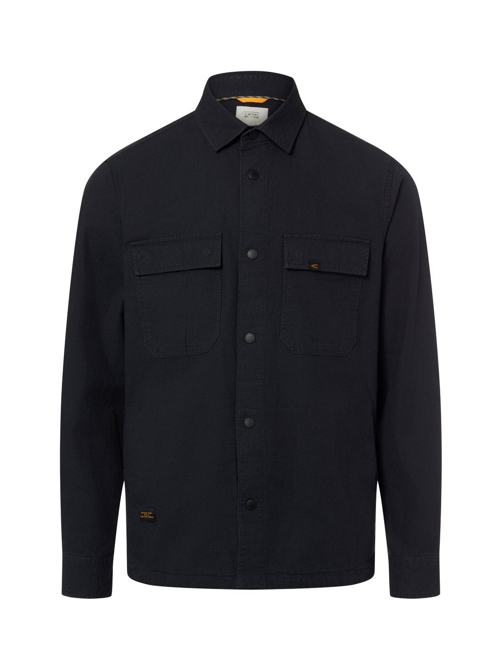 Thumbnail - Camel Active Overshirt Herren Comfort Fit Baumwolle blau, XXL