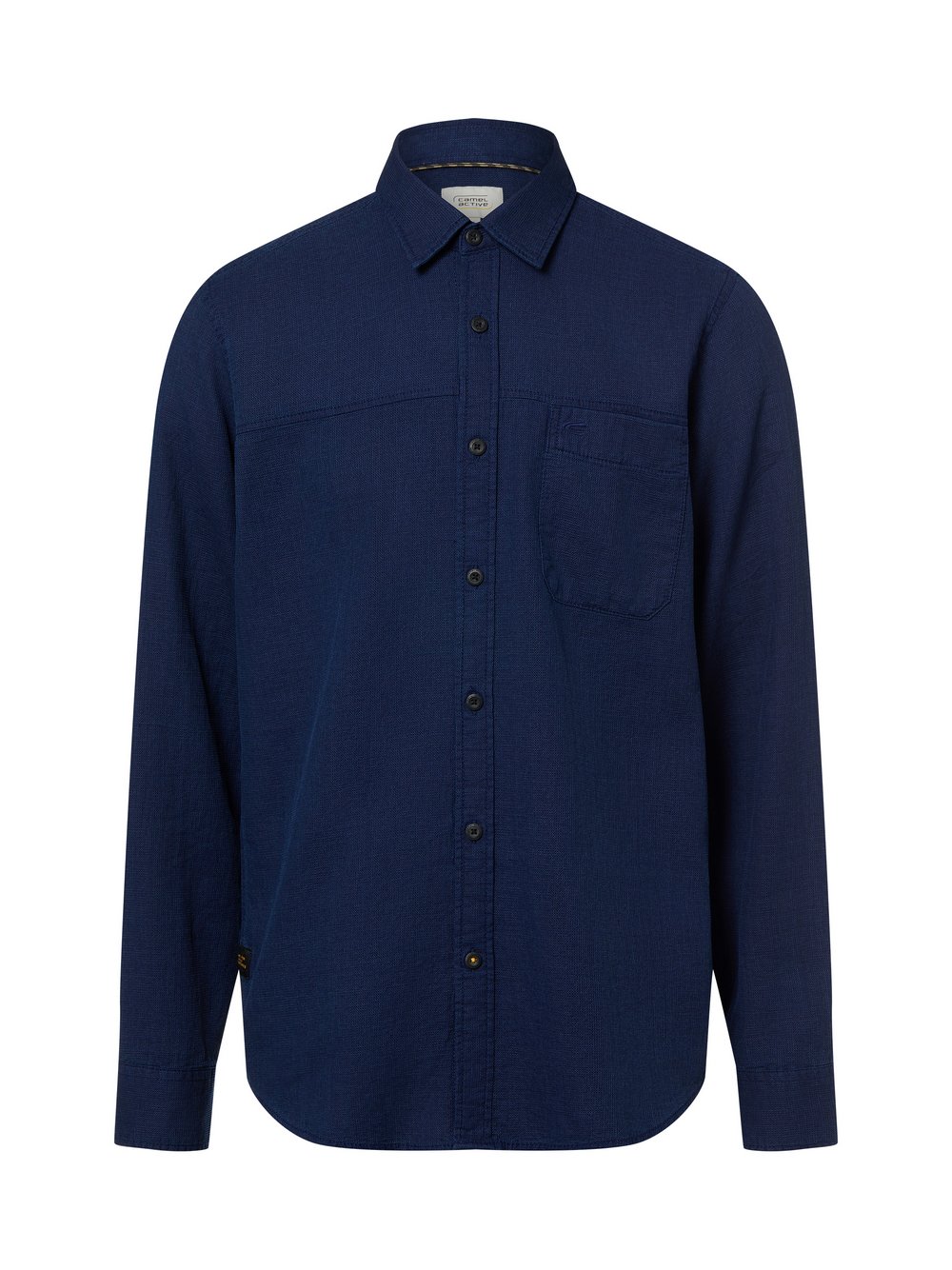 Thumbnail - Camel Active Hemd Herren Regular Fit Baumwolle blau, L