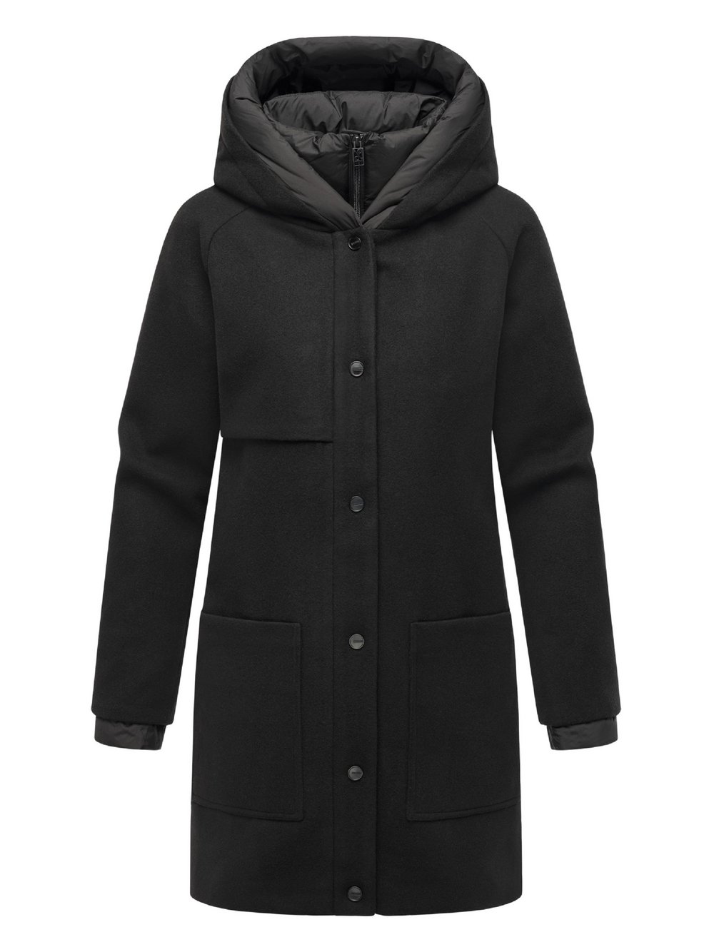 Thumbnail - Navahoo Kurzmantel Damen schwarz, M