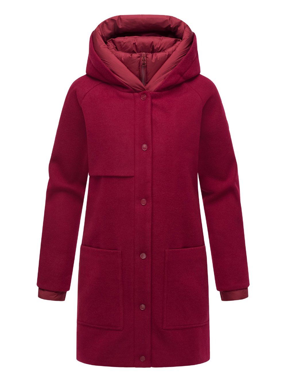 Thumbnail - Navahoo Kurzmantel Damen rot, S