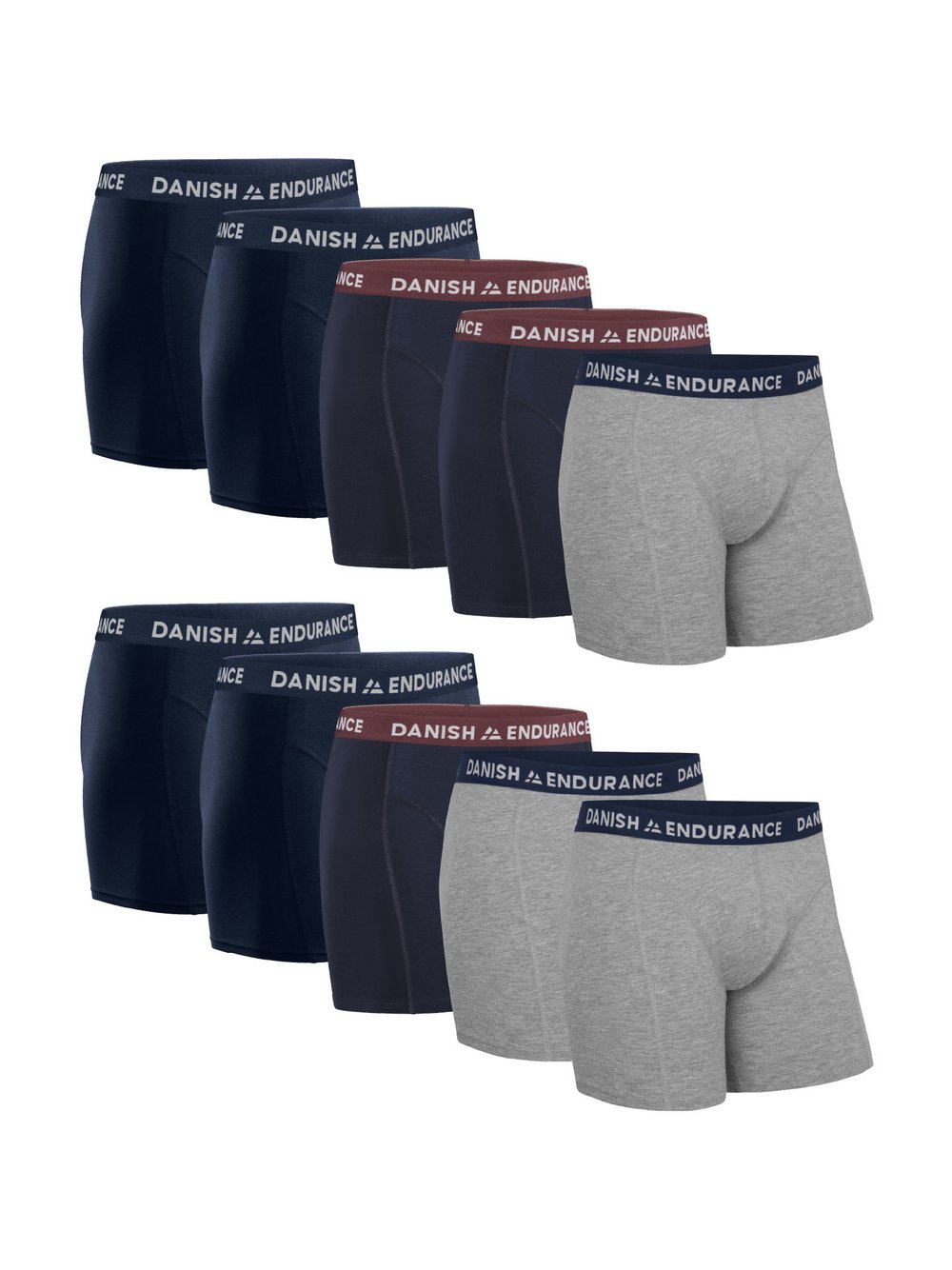 DANISH ENDURANCE Boxershorts Herren Baumwolle blau, M