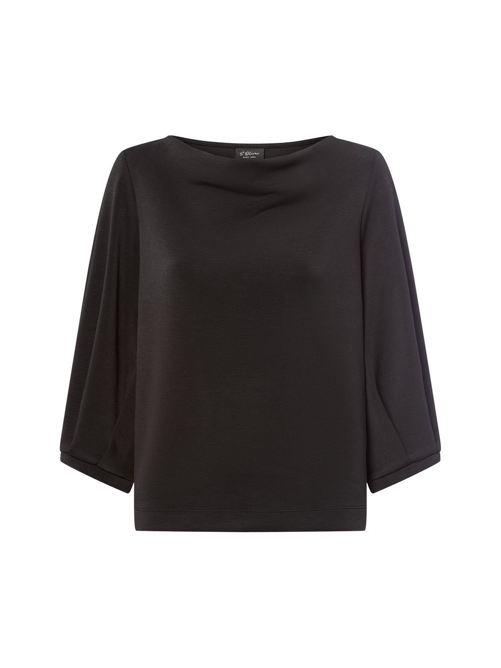s.Oliver BLACK LABEL Sweatshirt Damen Modal schwarz, 38