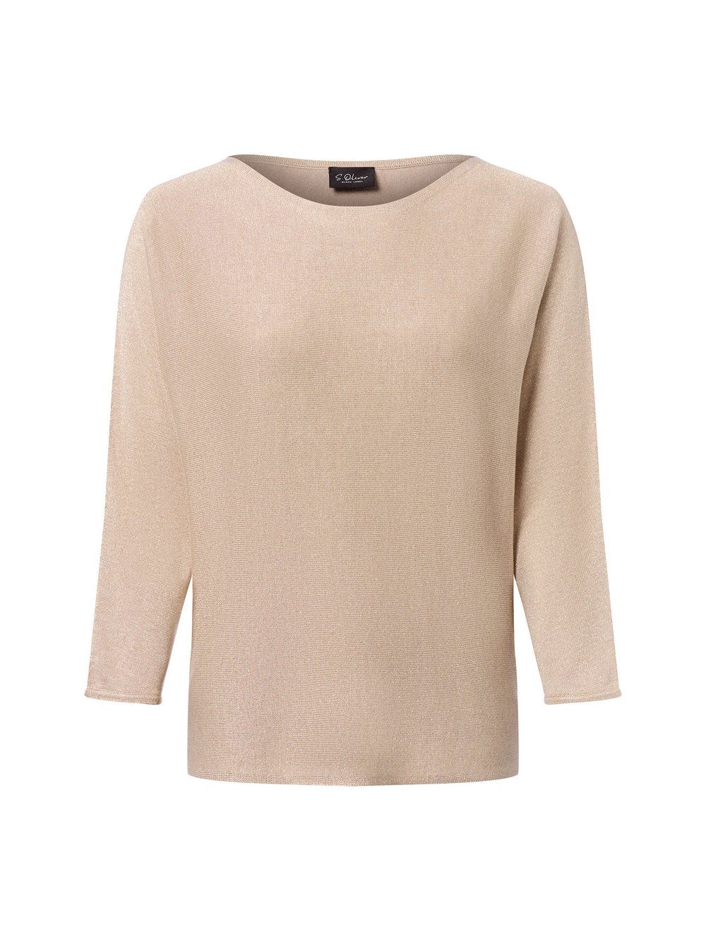 s.Oliver BLACK LABEL Pullover Damen Viskose gold meliert, 36