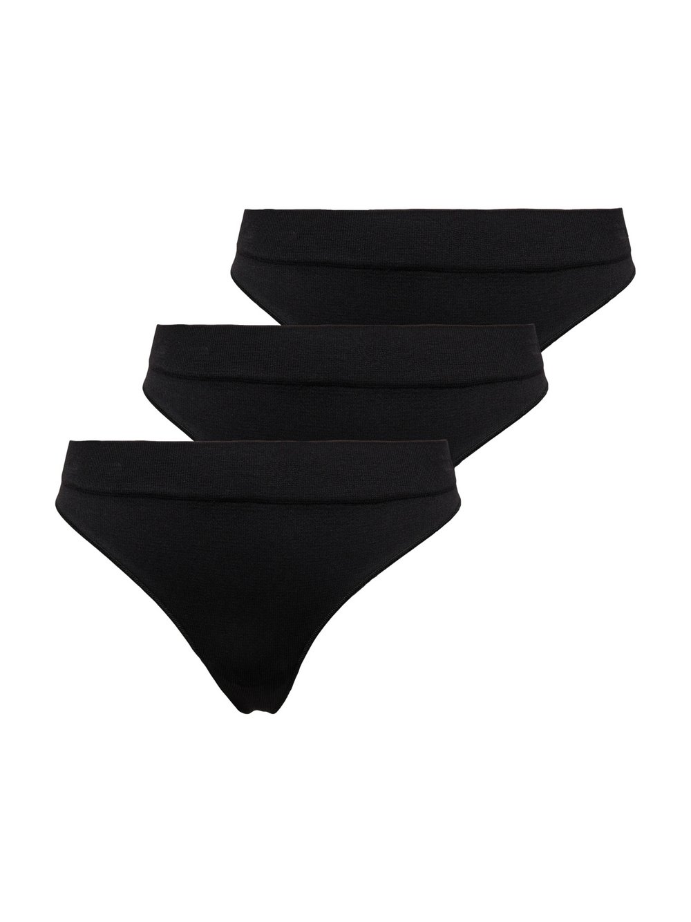 ONLY Tanga Damen Polyamid schwarz, L/XL