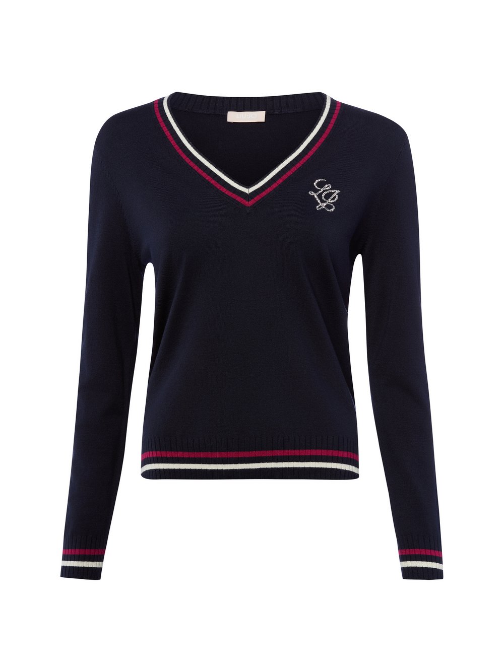 Liu Jo Collection Strickpullover Damen Polyamid blau, XS