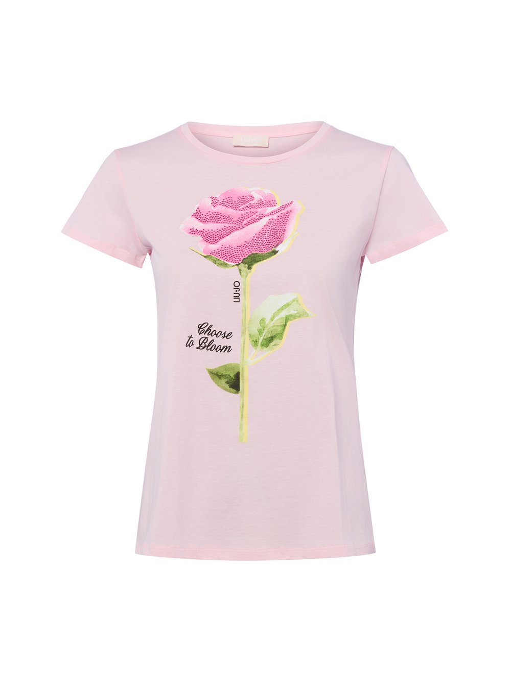 Liu Jo Collection T-Shirt Damen Baumwolle (100%) rosa bedruckt, M