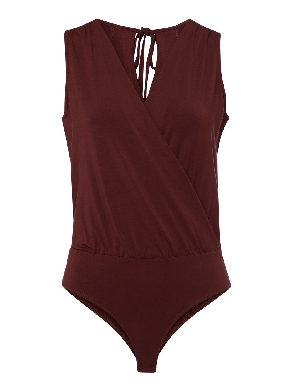 Les Lunes Ärmelloser Body Damen Viskose braun, L