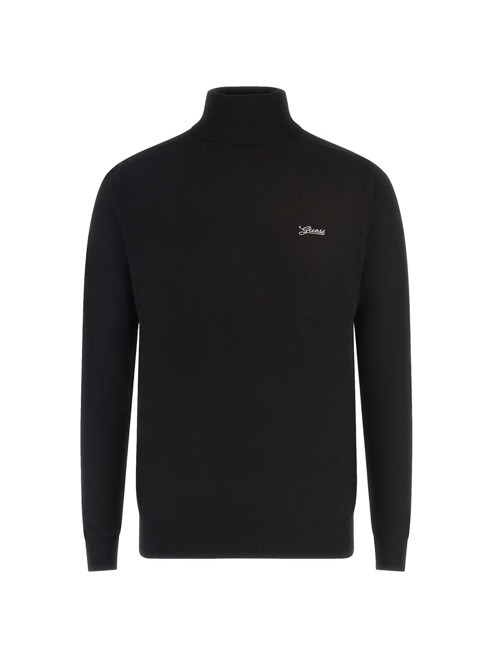 GUESS Rollkragenpullover Herren Polyamid schwarz, XXL