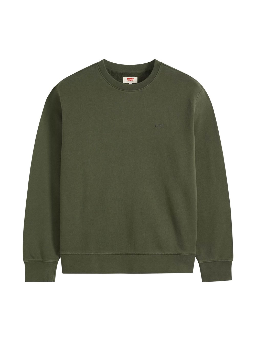 VAN GRAAF Levi's Herren Grün Sweatshirt Baumwolle Mittel