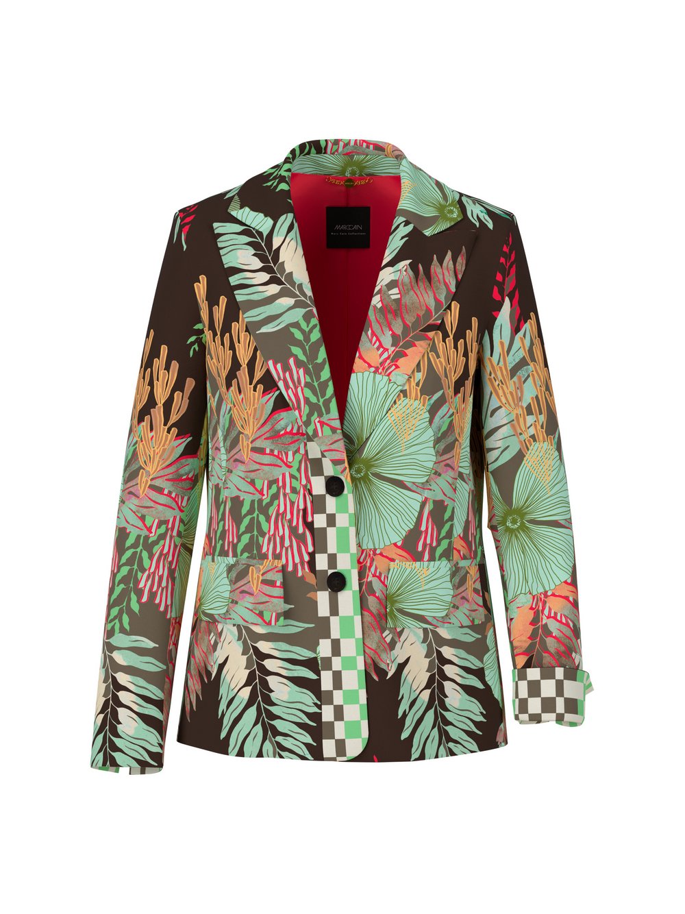 Marc Cain Blazer Damen braun gemustert, 40