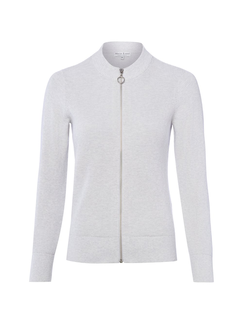 Marie Lund Strickjacke Damen Baumwolle (100%) grau, L