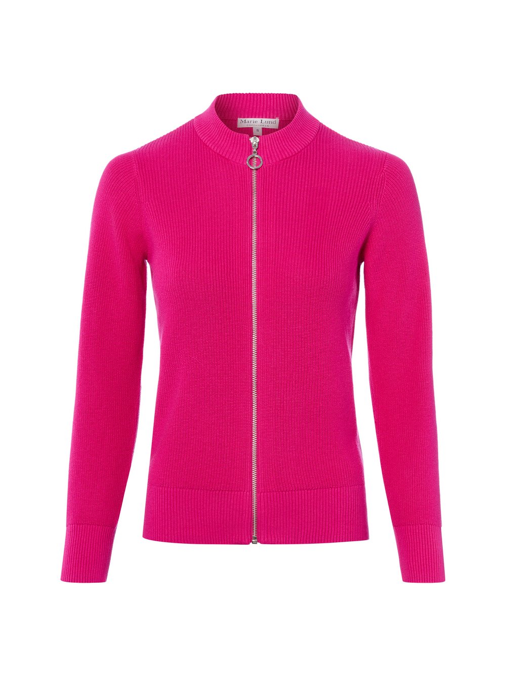 Marie Lund Strickjacke Damen Baumwolle (100%) pink, S