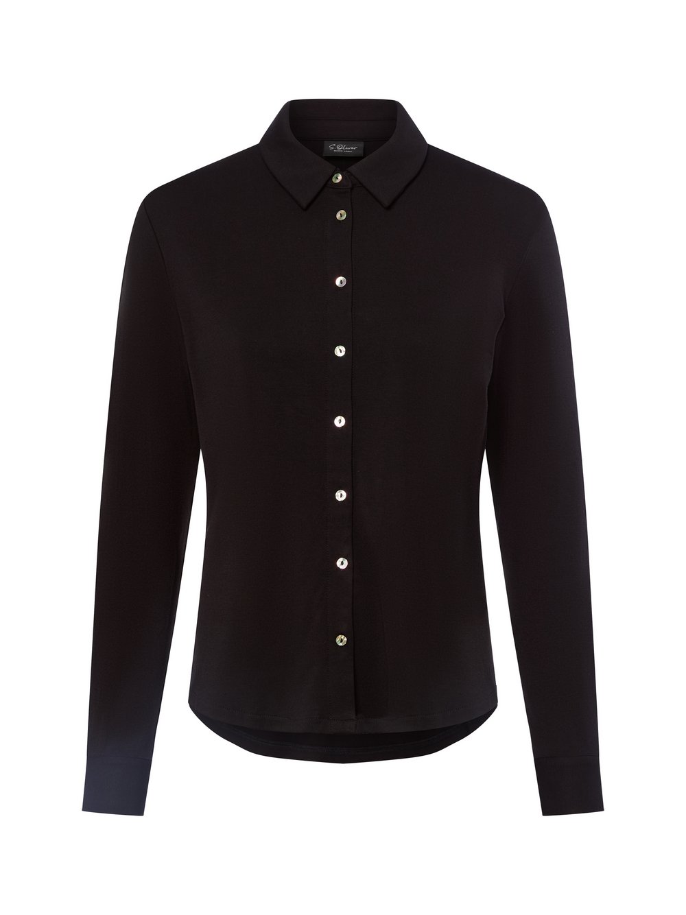 Thumbnail - s.Oliver BLACK LABEL Hemdbluse Damen Jersey schwarz, 36