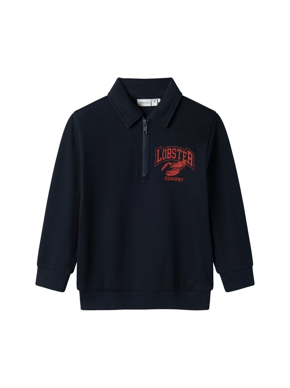 name it Pullover Jungen Baumwolle blau, 104