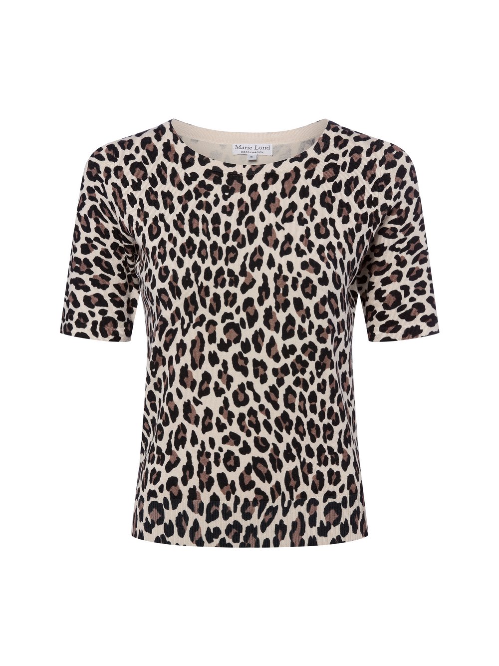 Marie Lund Strickshirt Damen Polyamid mehrfarbig gemustert, L