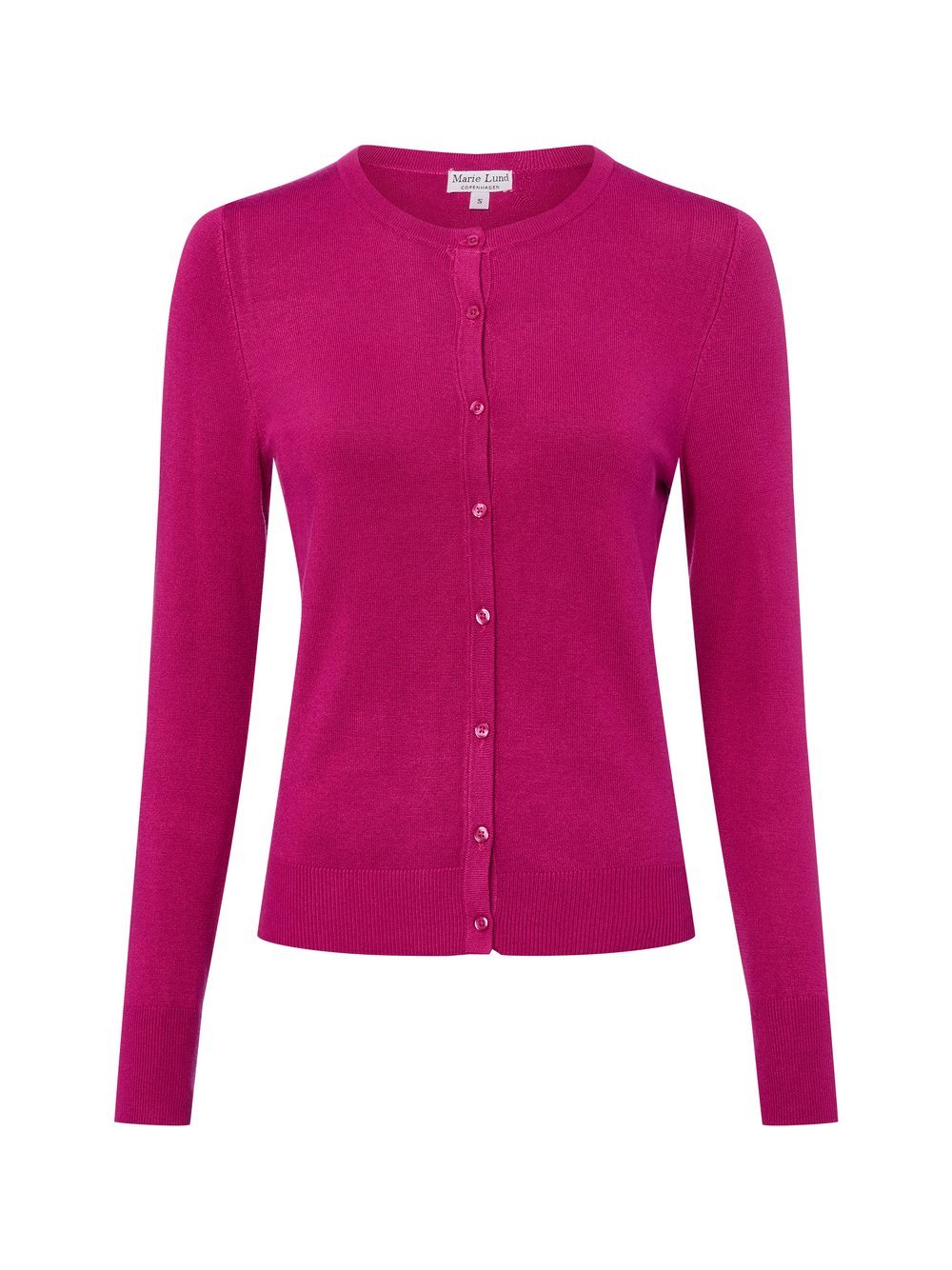 Marie Lund Strickjacke Damen Polyamid pink, S