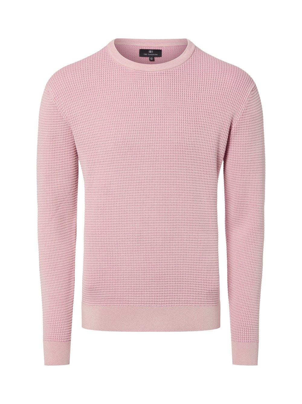 Nils Sundström Strickpullover Herren Feinstrick rosa meliert, M