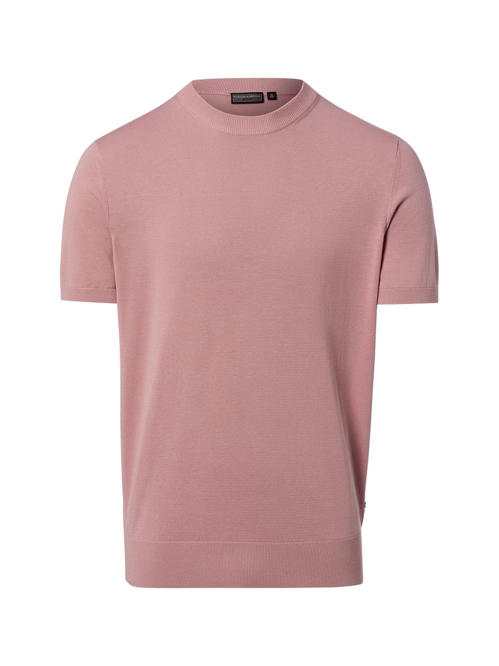 Finshley & Harding Strickshirt Herren Baumwolle (100%) rosa, L