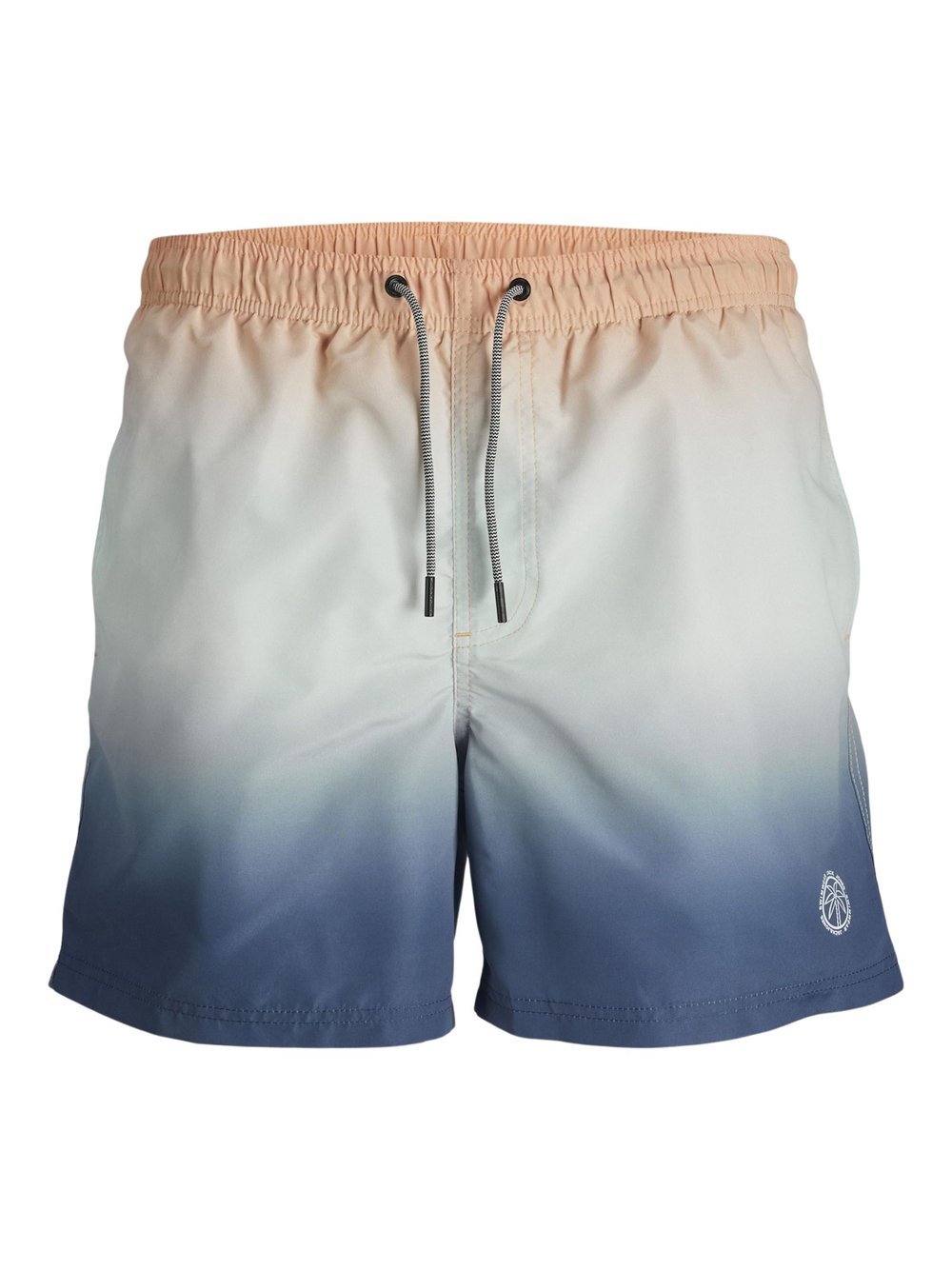 Jack & Jones Badehose Herren blau strukturiert, XXL