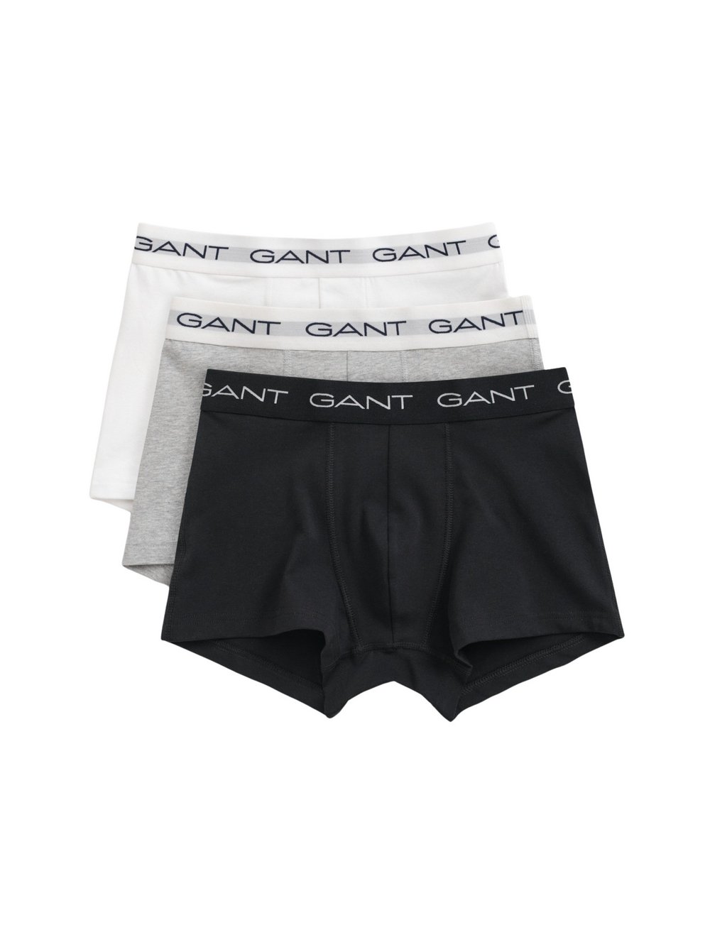 Gant Boxershorts Herren Baumwolle grau meliert, M