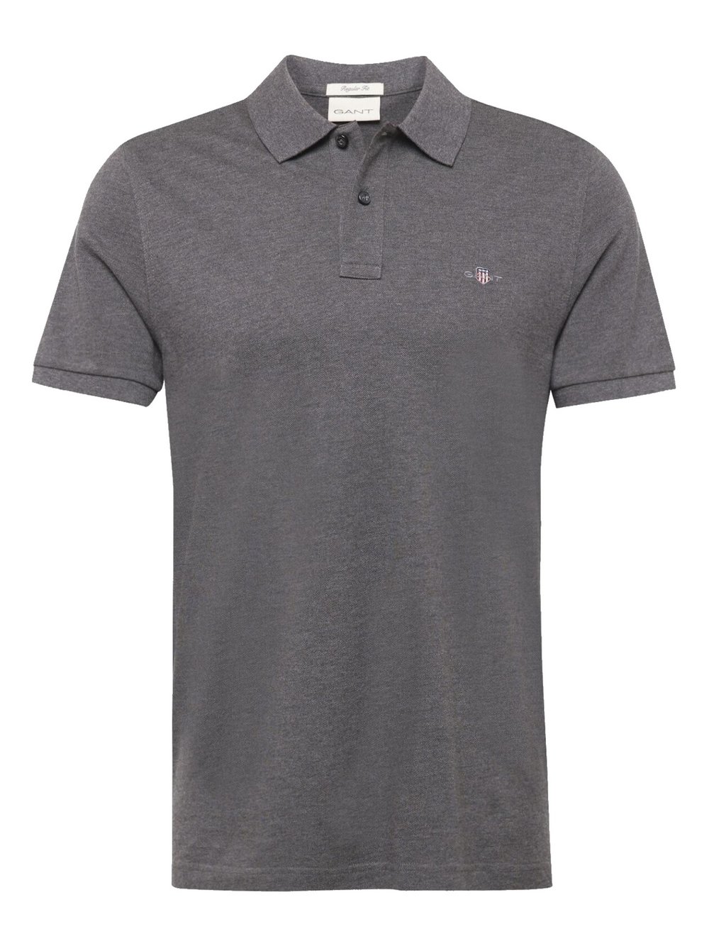 Gant T-Shirt Herren Baumwolle grau meliert, L