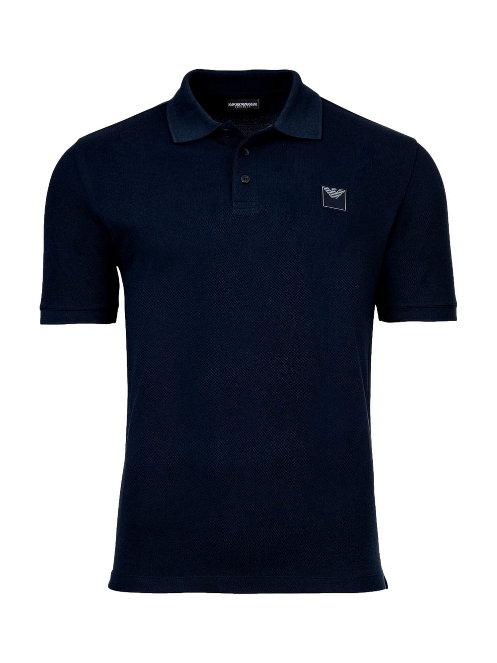 Emporio Armani Poloshirt Herren Baumwolle blau, L