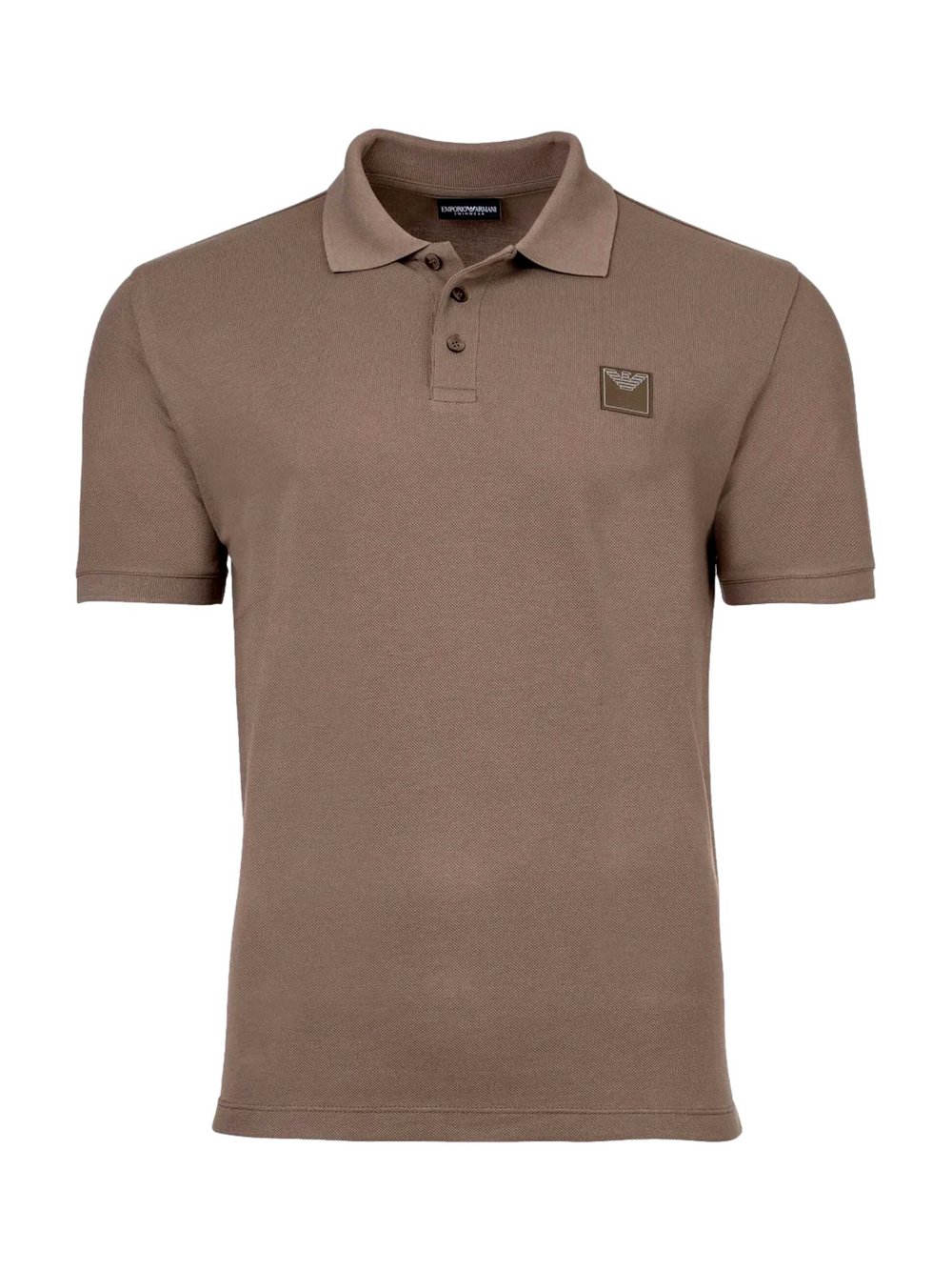 Thumbnail - Emporio Armani Poloshirt Herren Baumwolle braun, L