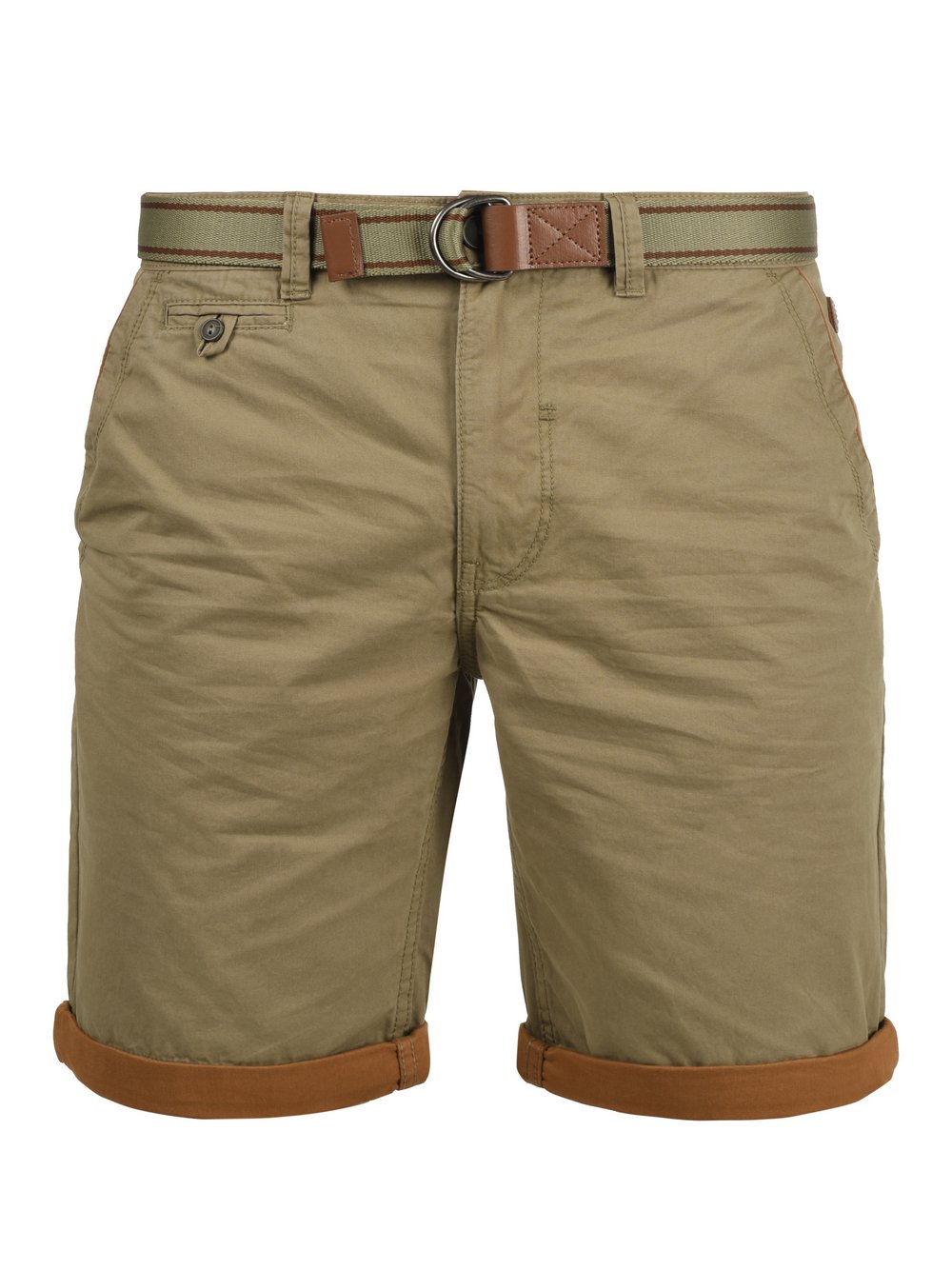 BLEND Chinoshorts Herren Baumwolle braun, S