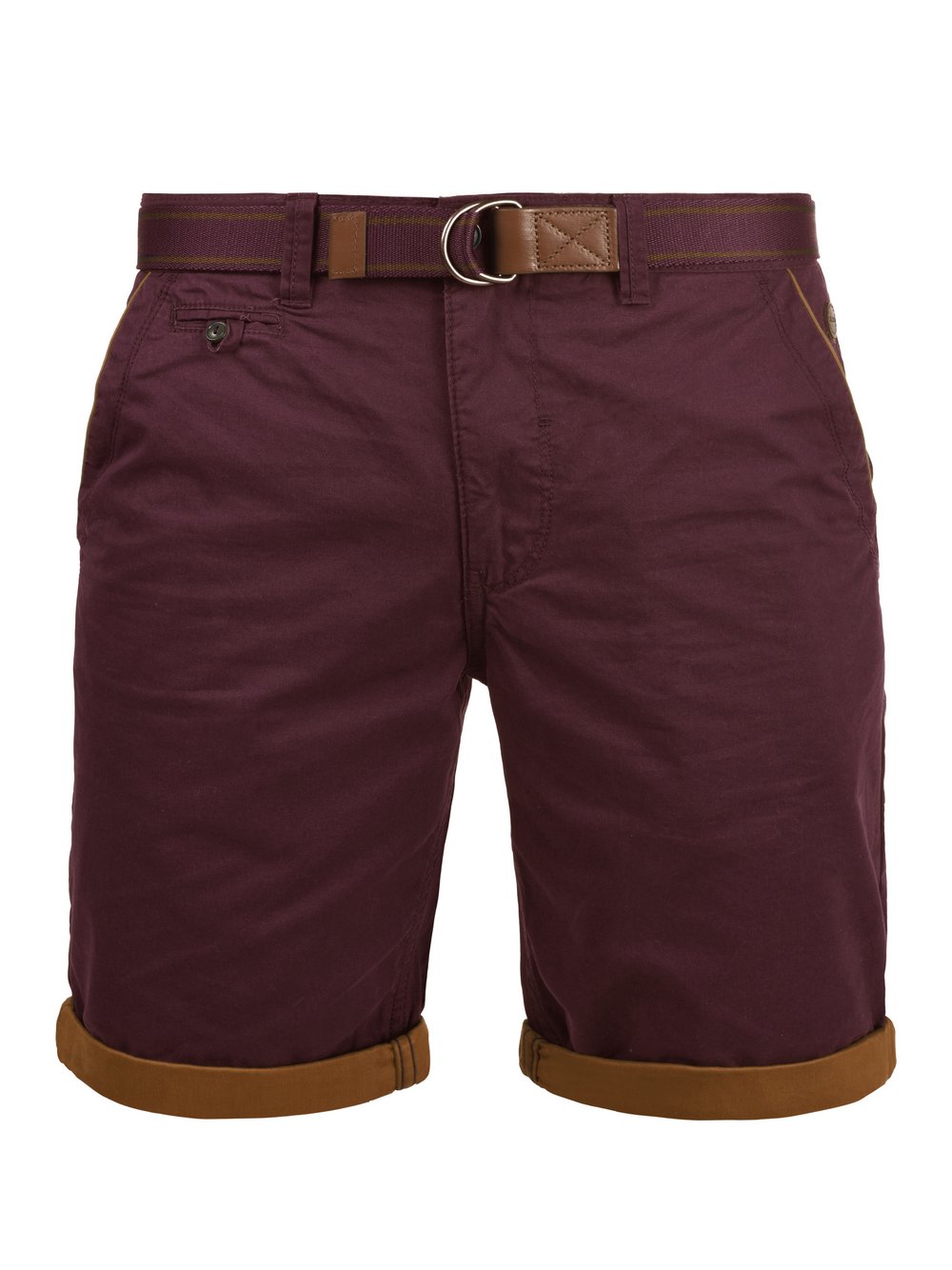 BLEND Chinoshorts Herren Baumwolle rot, XXXL