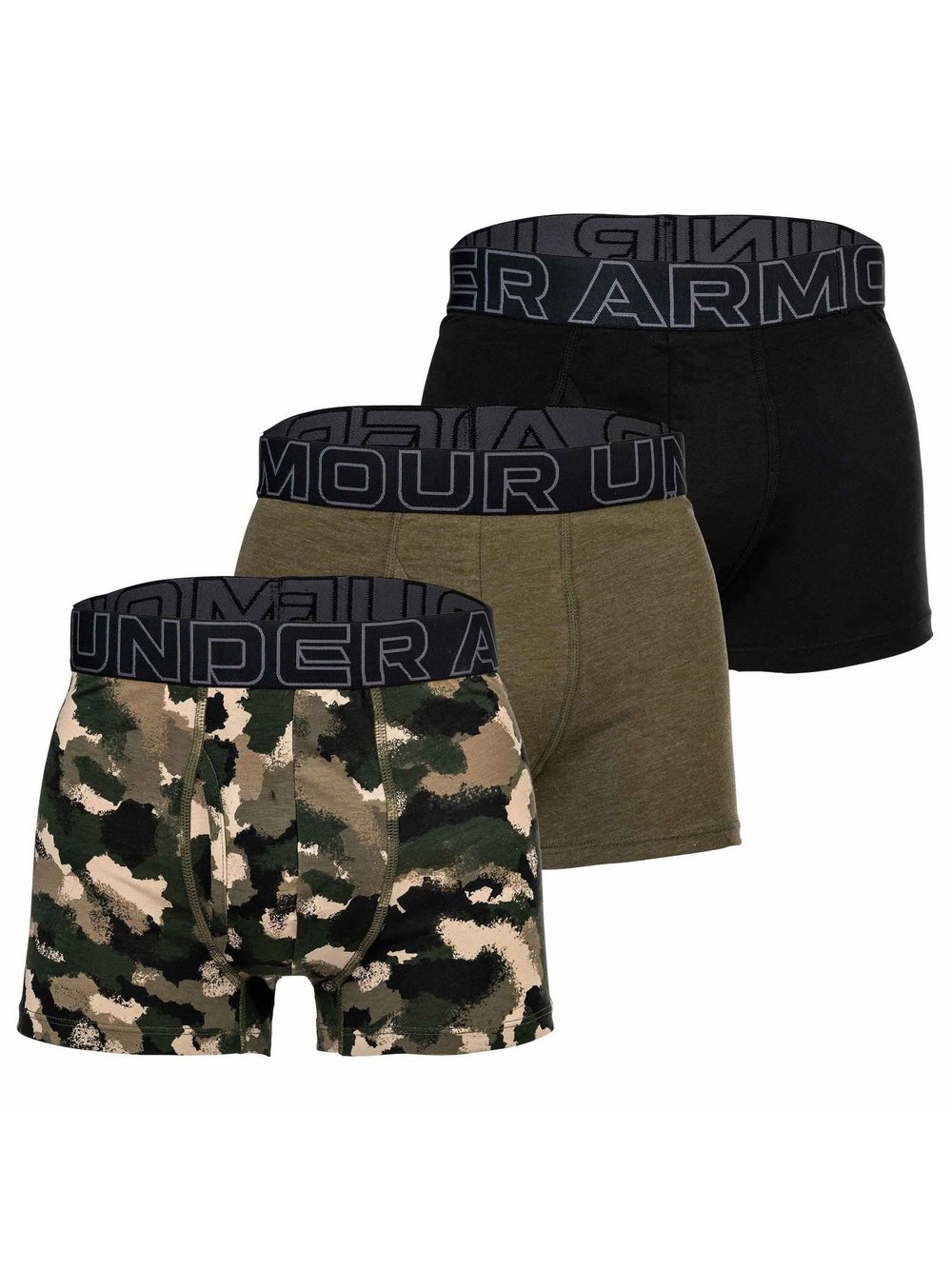 Under Armor Boxershort 3er Pack Herren Baumwolle mehrfarbig gemustert, M